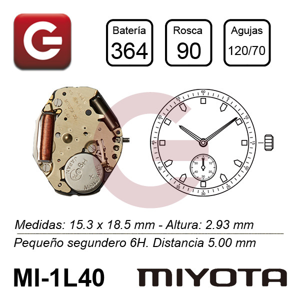 MIYOTA 1L40