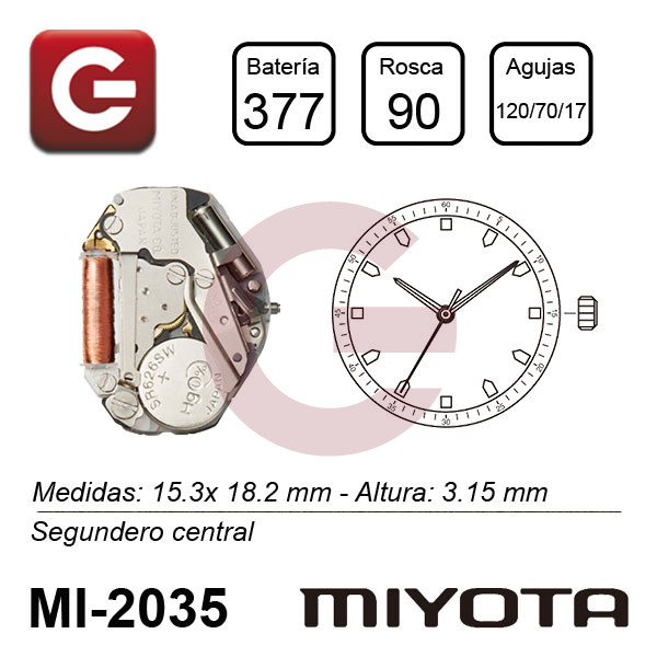 MIYOTA 2035