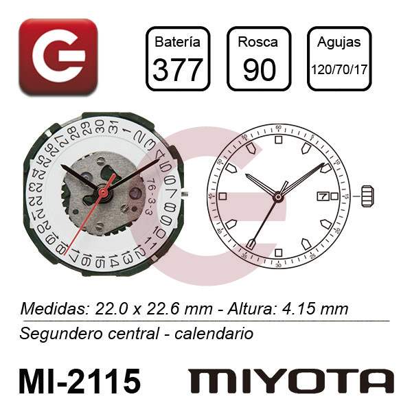 MIYOTA 2115