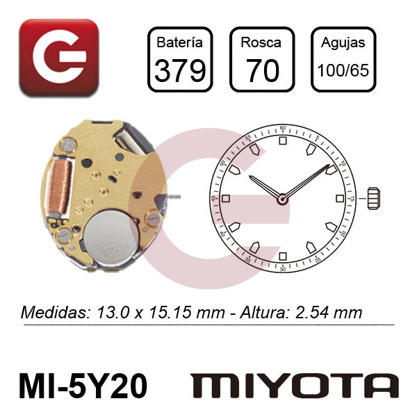 MIYOTA 5Y20