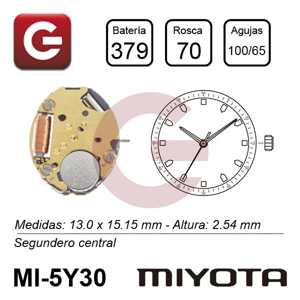 MIYOTA 5Y30