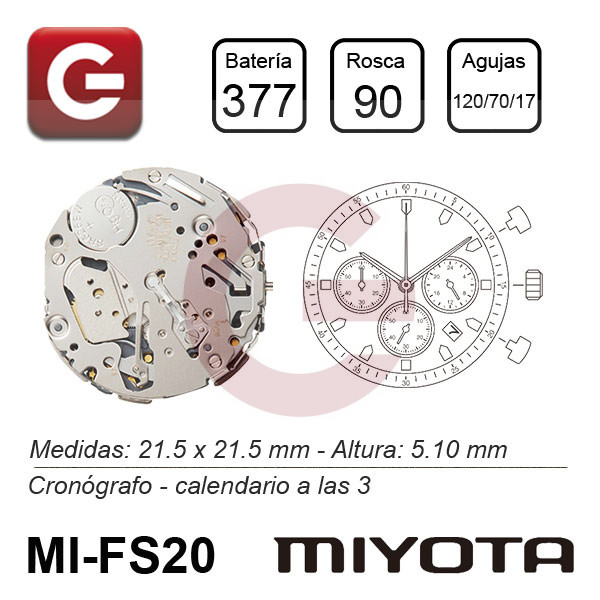 MIYOTA FS20 
