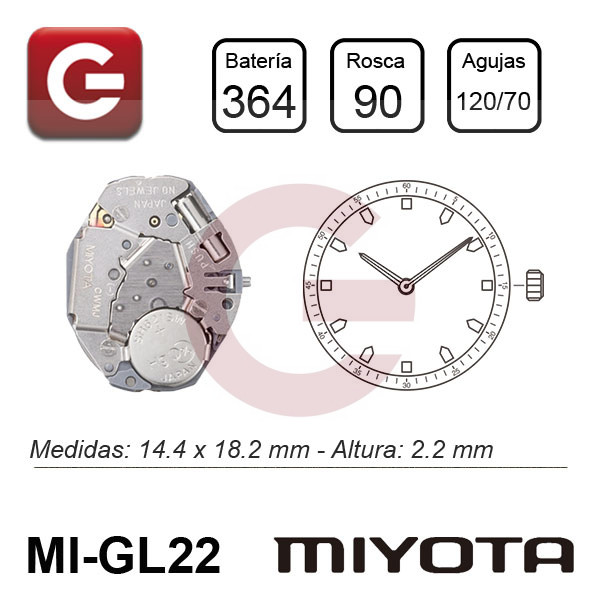 MIYOTA GL20 - GL22
