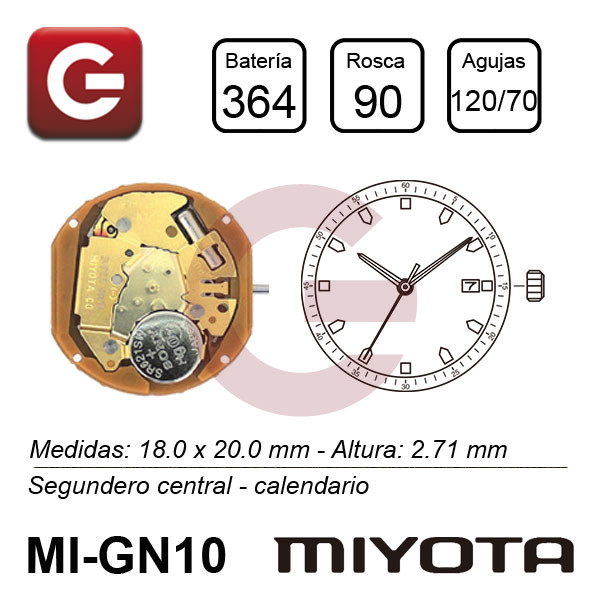 MIYOTA GN10