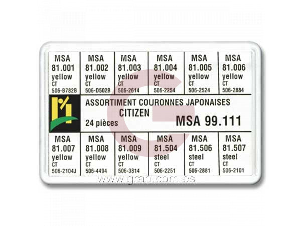 CORONAS JAPONESAS TIPO CITIZEN