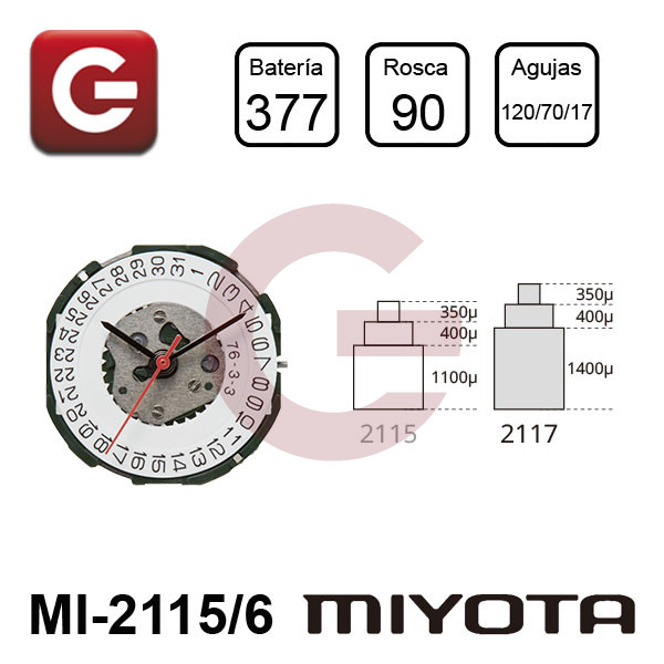 MIYOTA 2115/6