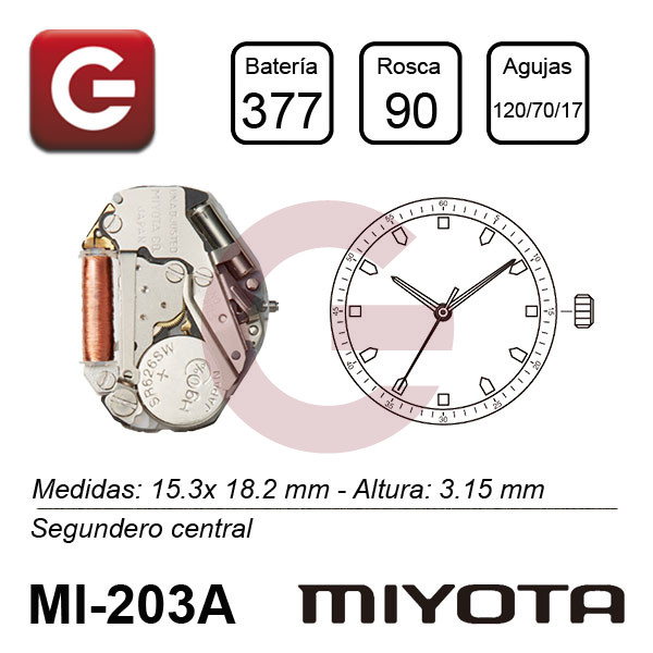 MIYOTA 203A