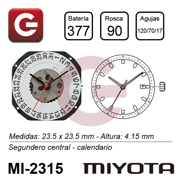 MIYOTA 2315 