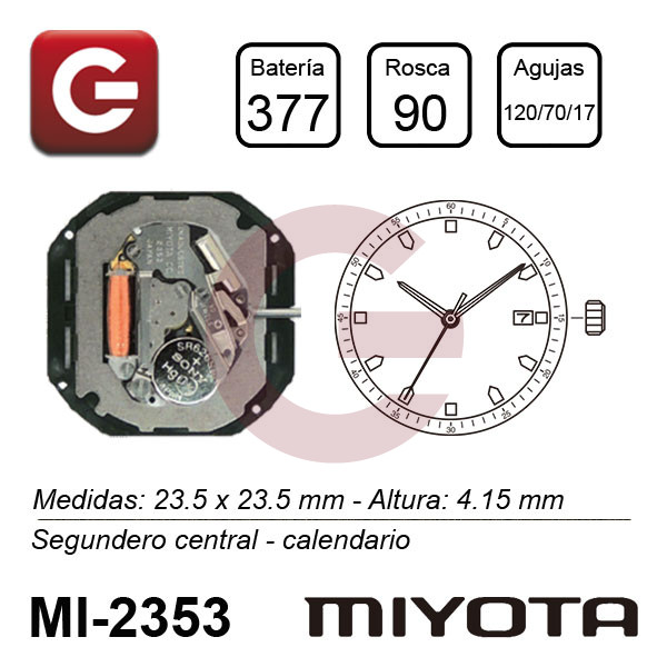 MIYOTA 2353