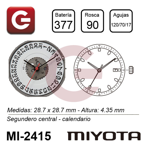 MIYOTA 2415