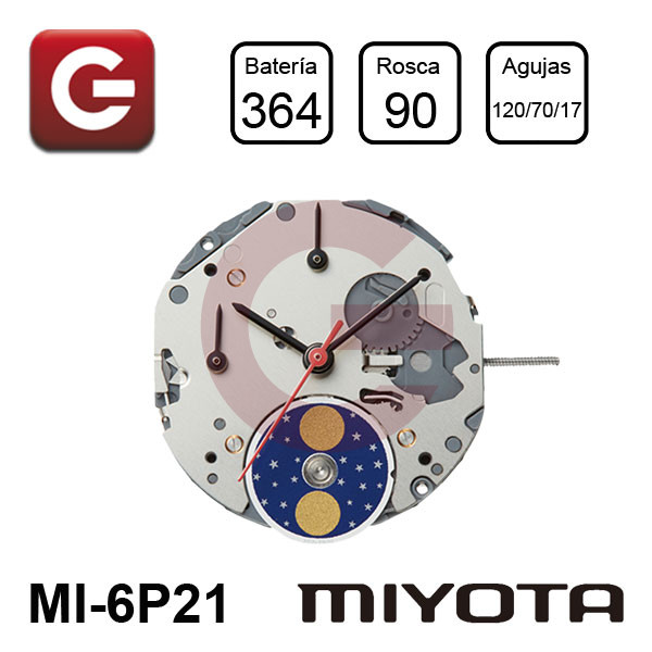 MIYOTA 6P21