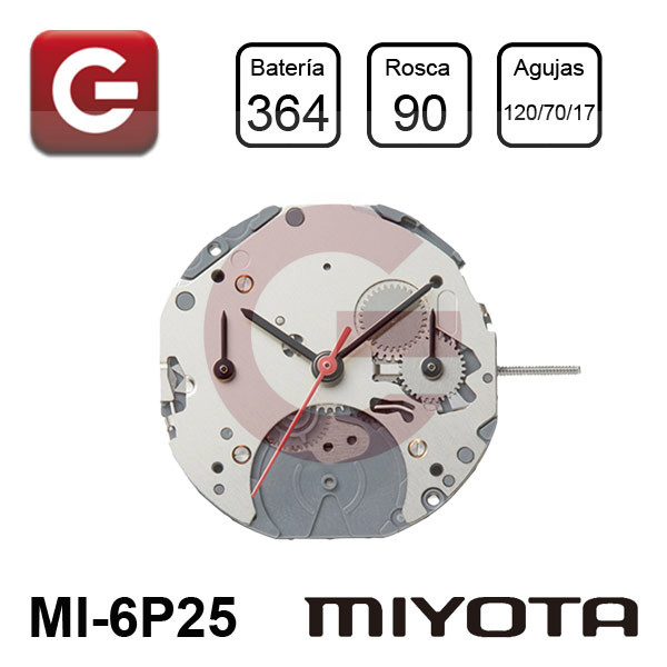 MIYOTA 6P25