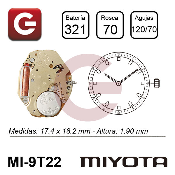 MIYOTA 9T22