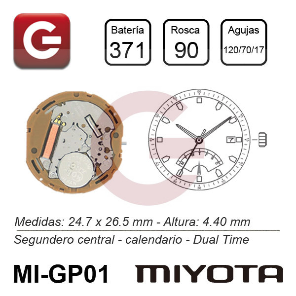 MIYOTA GP01