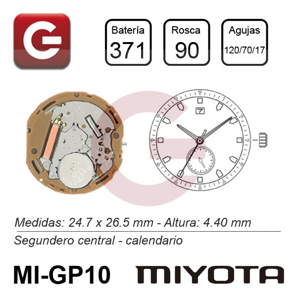 MIYOTA GP10