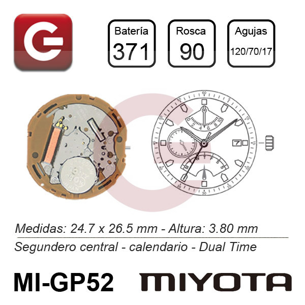 MIYOTA GP52