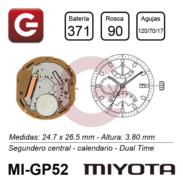 MIYOTA GP52