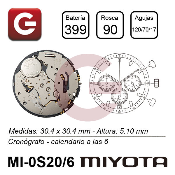 MIYOTA OS20/6