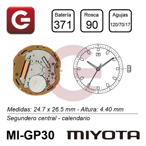 MIYOTA GP30