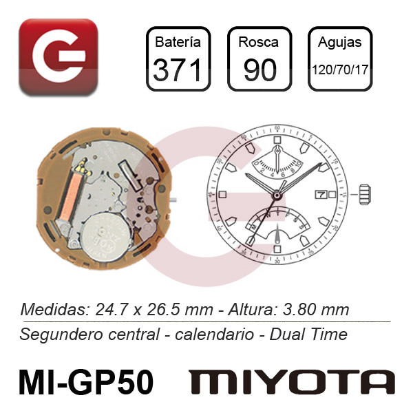 MIYOTA GP50