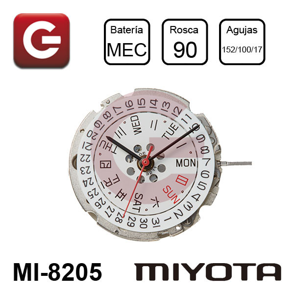 MIYOTA 8205 