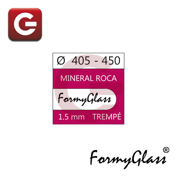 MINERAL PLANO 1,50  mm - DIÁMETROS Ø 405 - 450