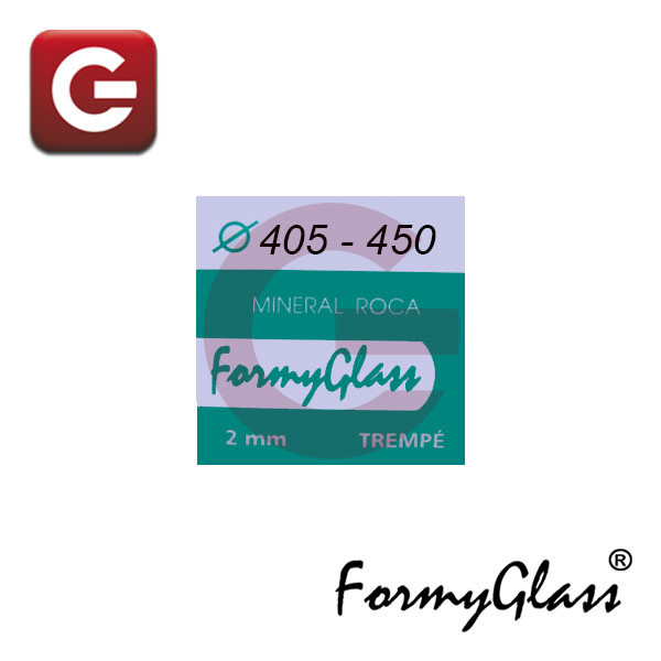 MINERAL PLANO 2.00 mm - DIÁMETROS Ø 405 - 450