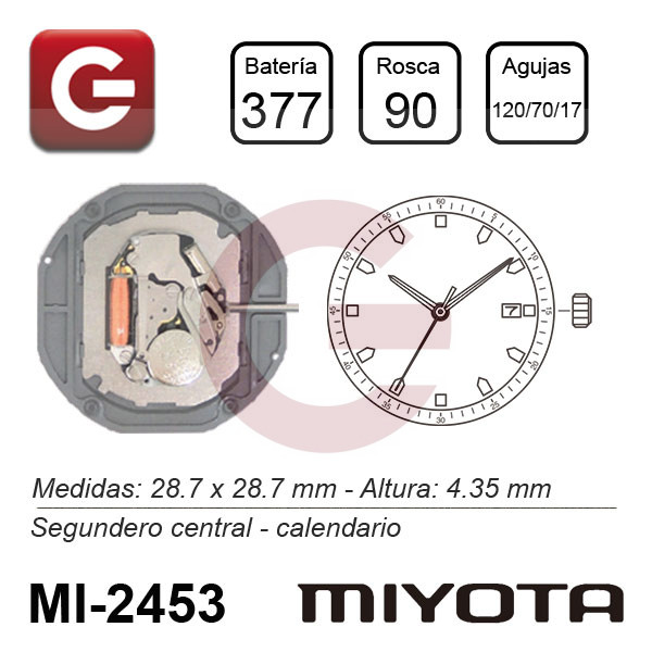 MIYOTA 2453