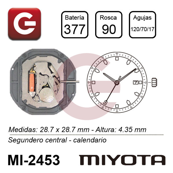 MIYOTA 2453