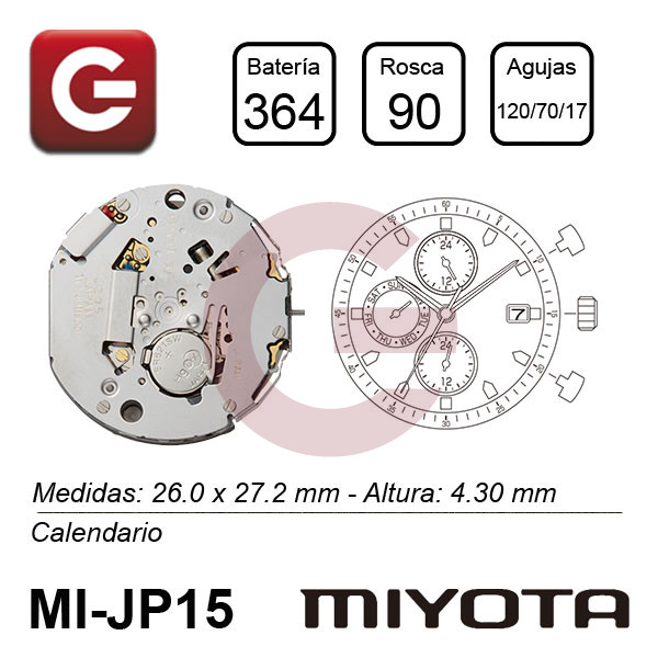 MIYOTA JP15