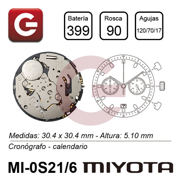 MIYOTA OS21/6