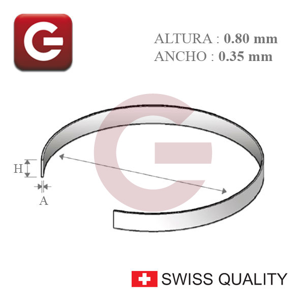 JUNTA CRISTAL - Ø Ext. 24.0 x Ø Int. 23.3