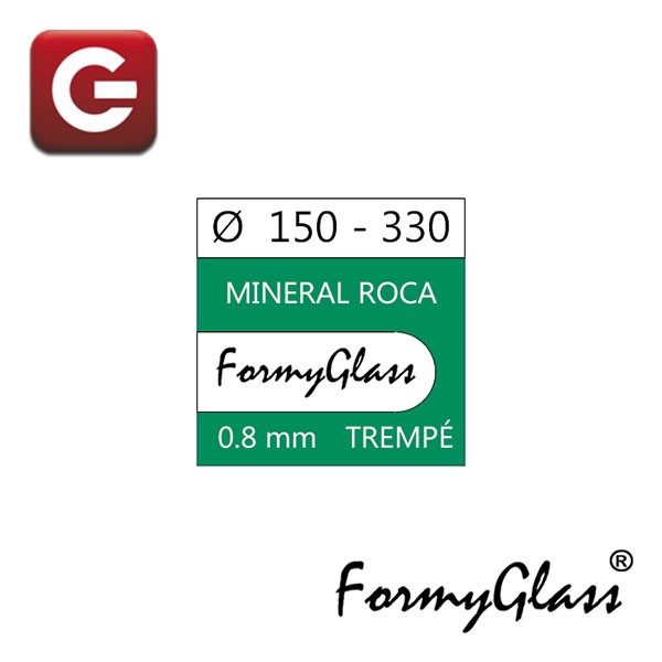 MINERAL PLANO 0,80  mm - DIÁMETROS Ø 150 - 330