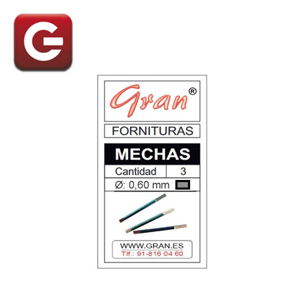 MECHAS Ø 1,40 mm. MECHAS Ø 1,40 mm.