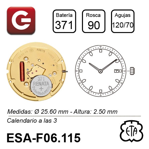 ESA F06.115 SIN SEGUNDERO 