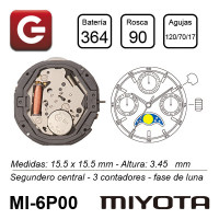 MIYOTA 6P00