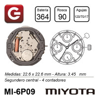 MIYOTA 6P09