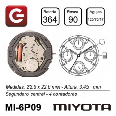MIYOTA 6P09