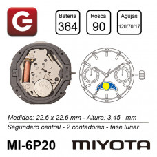 MIYOTA 6P20