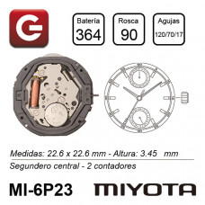 MIYOTA 6P23