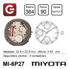 MIYOTA 6P27