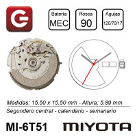 MIYOTA 6T51
