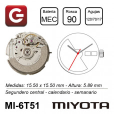MIYOTA 6T51