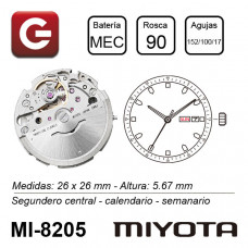 MIYOTA 8205 