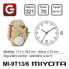 MIYOTA 9T13/6