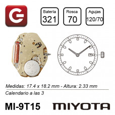 MIYOTA 9T15 