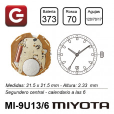 MIYOTA 9U13/6