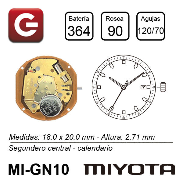 MIYOTA GN10