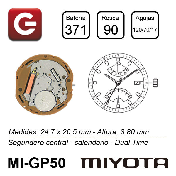 MIYOTA GP50