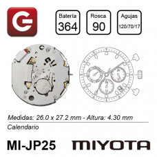 MIYOTA JP25